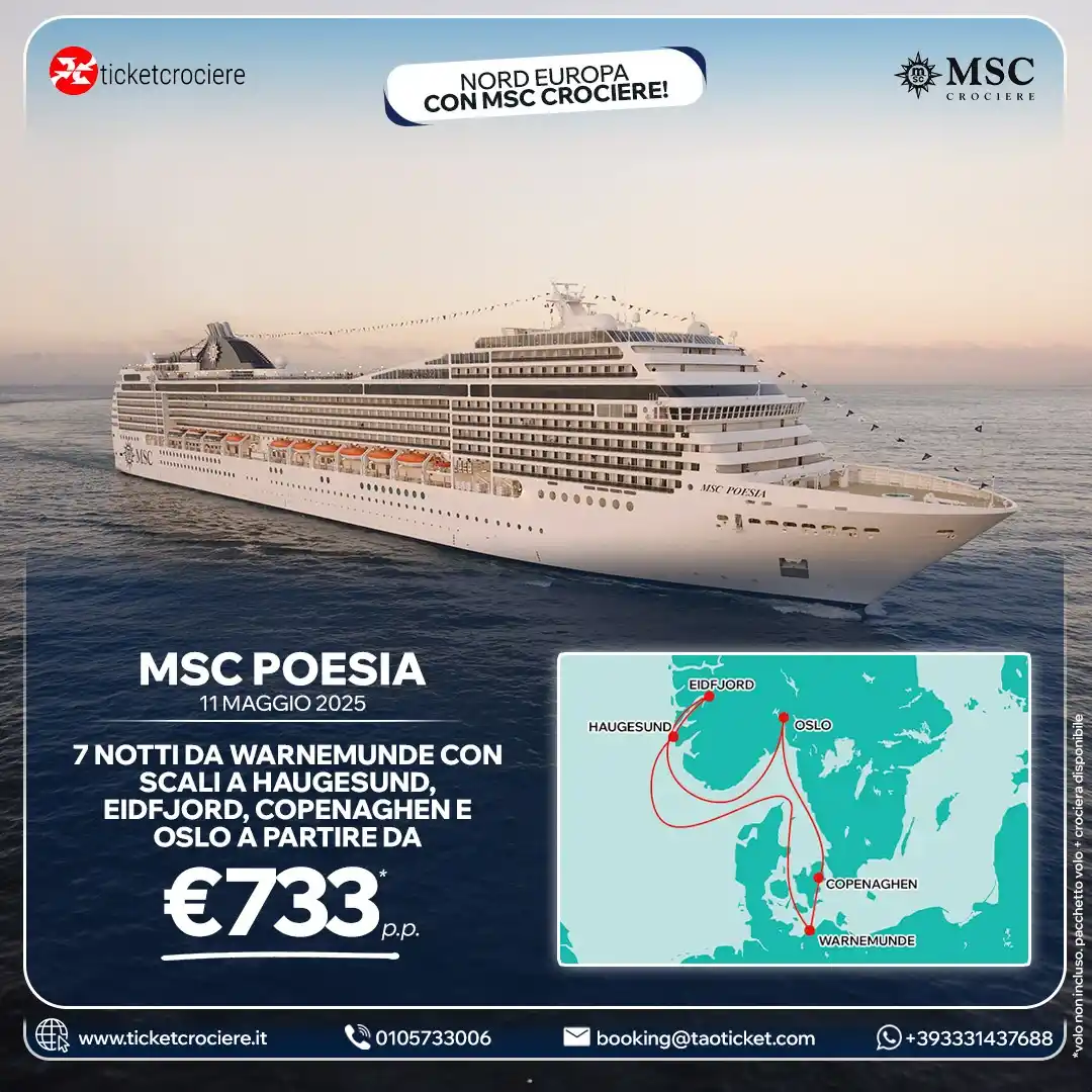 Taoticket - Ticketcrociere | Promo Crociere e News 🛳️ post