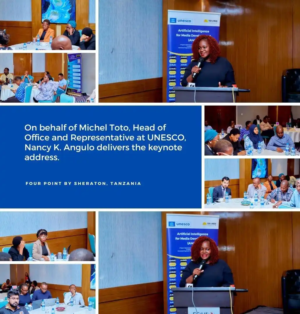 Image from Tech & Media Convergency (TMC): Nancy K. Angulo, Sector Lead, Communication and Information UNESCO, ta...