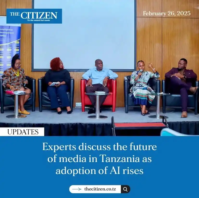 Image from Tech & Media Convergency (TMC): The adoption of artificial intelligence (AI) in Tanzania's media indus...