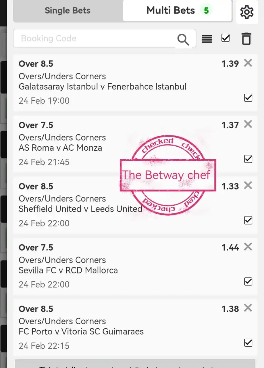 The Betway Chef post