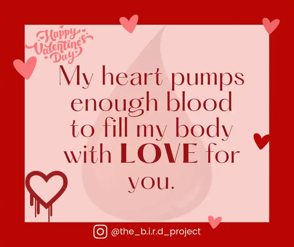 Image from The B.I.R.D. Project 🅰️🅱️🆎️🅾️🩸: *Did you know?*🤭 *Your heart beats about 100,000 times and pumps abou...