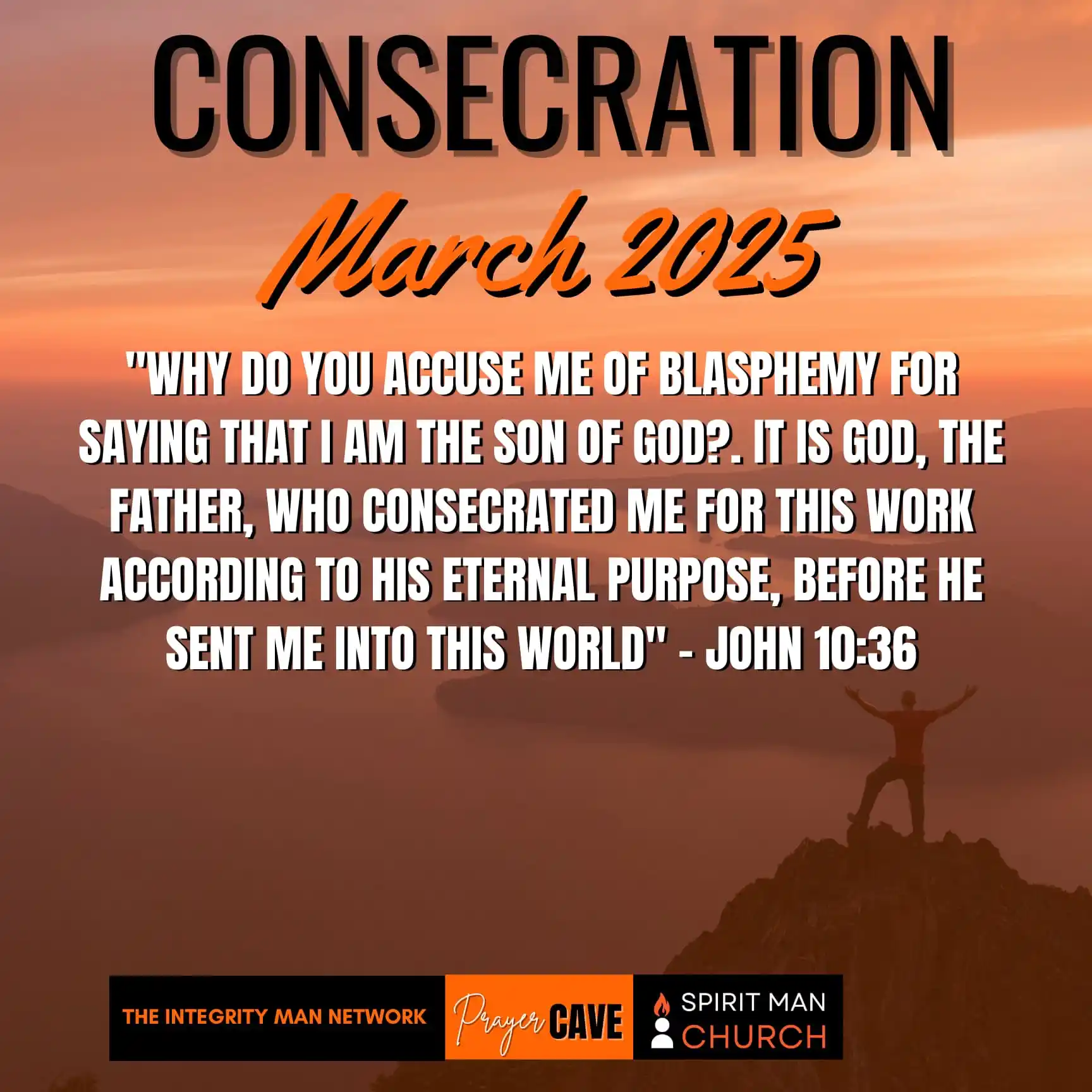 Image from The Integrity Man Network: *WELCOME TO MARCH* CONSECRATION AFTER INTIMACY Our Lord Jesus Christ...