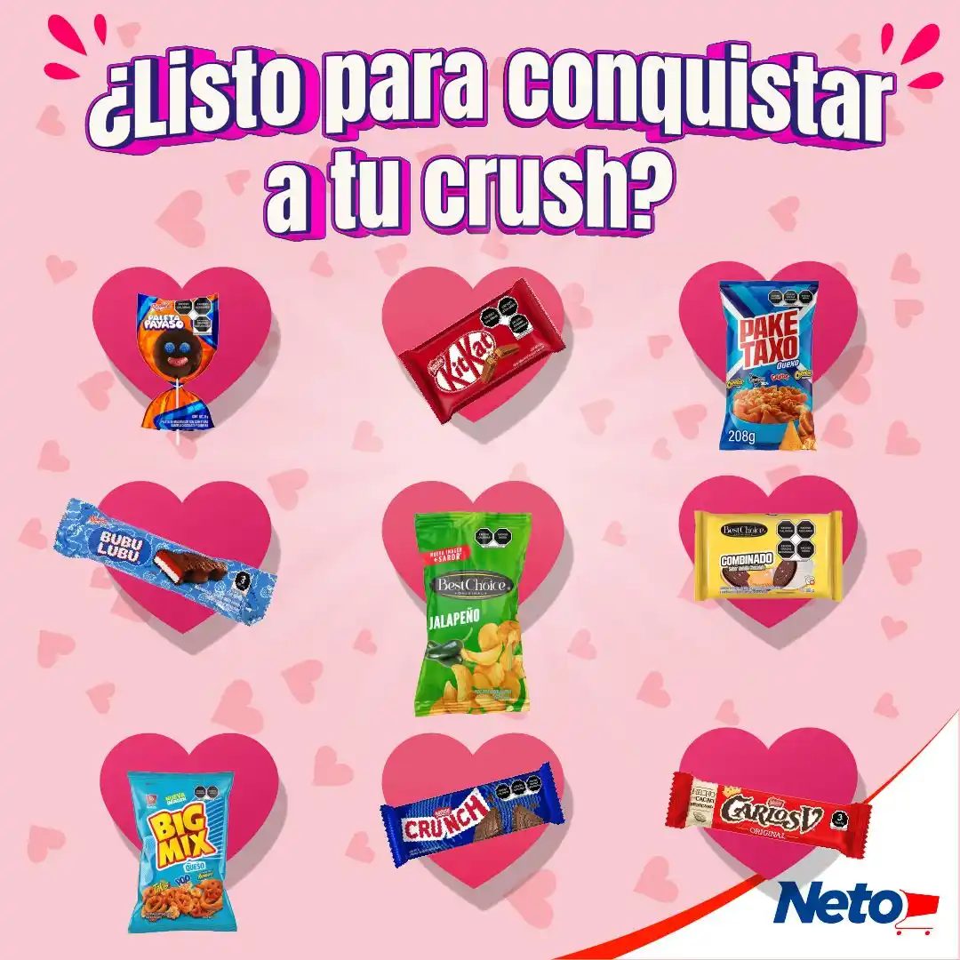 Image from Tiendas Neto: Un detalle dulce, su snack favorito o una bebida bien fría… ¡en Neto e...