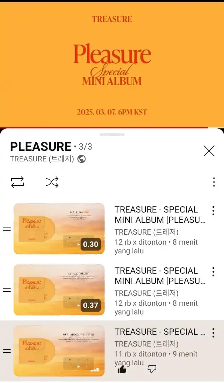 Image from ✧TREASURE FOREVER✧: *SUKA SEMUA LAGUNYA BAGUS BANGET😆💛* TREASURE - SPECIAL MINI ALBUM [...