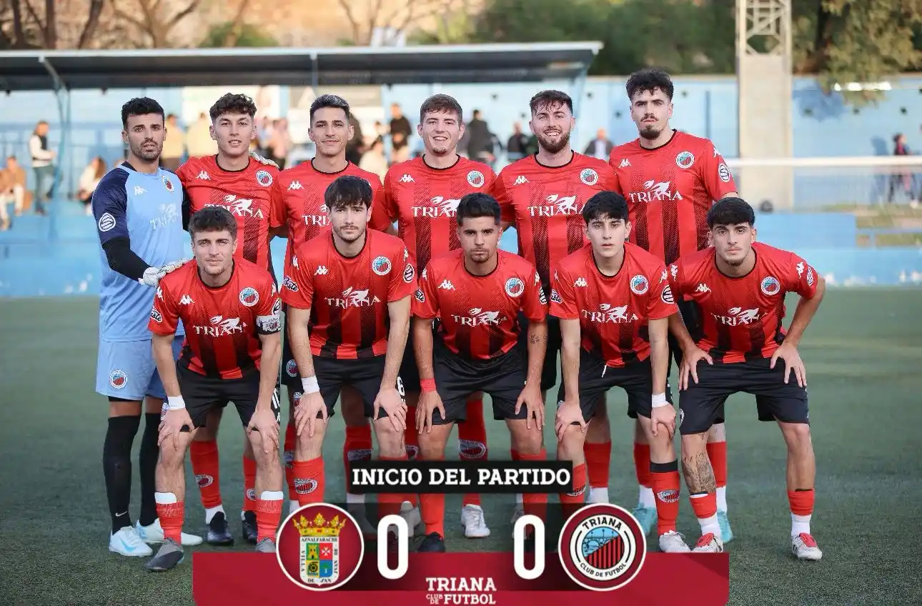 Image from Triana CF: ¡Comienza el partido en San Juan! 🔜 <a class="text-blue-500 hover:un...