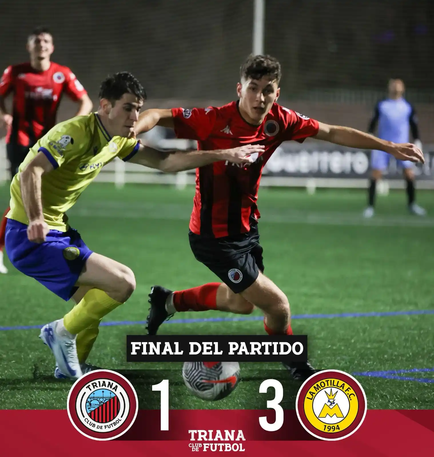 Image from Triana CF: Final del partido en el Charco de la Pava. Gracias a toda la afición...