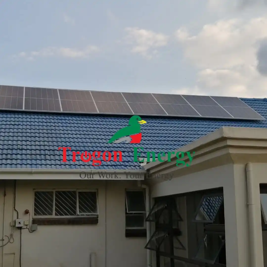 Image from Trogon Energy: Monday solar Tip: When there's less sunlight or cloudy weather, solar...
