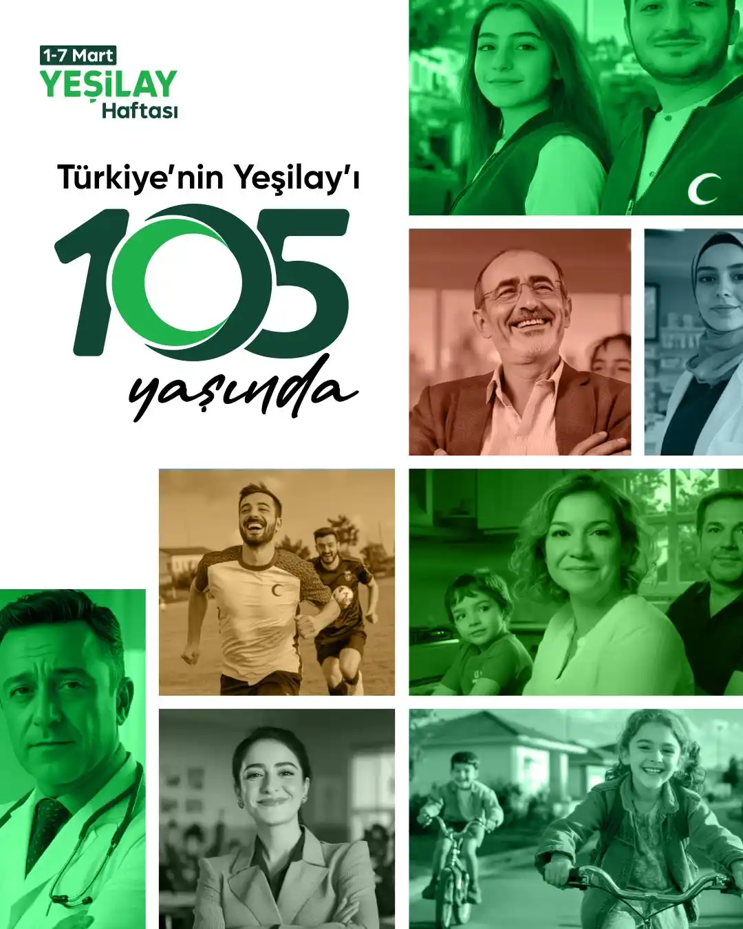Image from Türkiye Yeşilay Cemiyeti: 💚 105 Yıldır Bağımsız Yarınlar İçin! Türkiye’nin Yeşilay’ı 105 yıldı...
