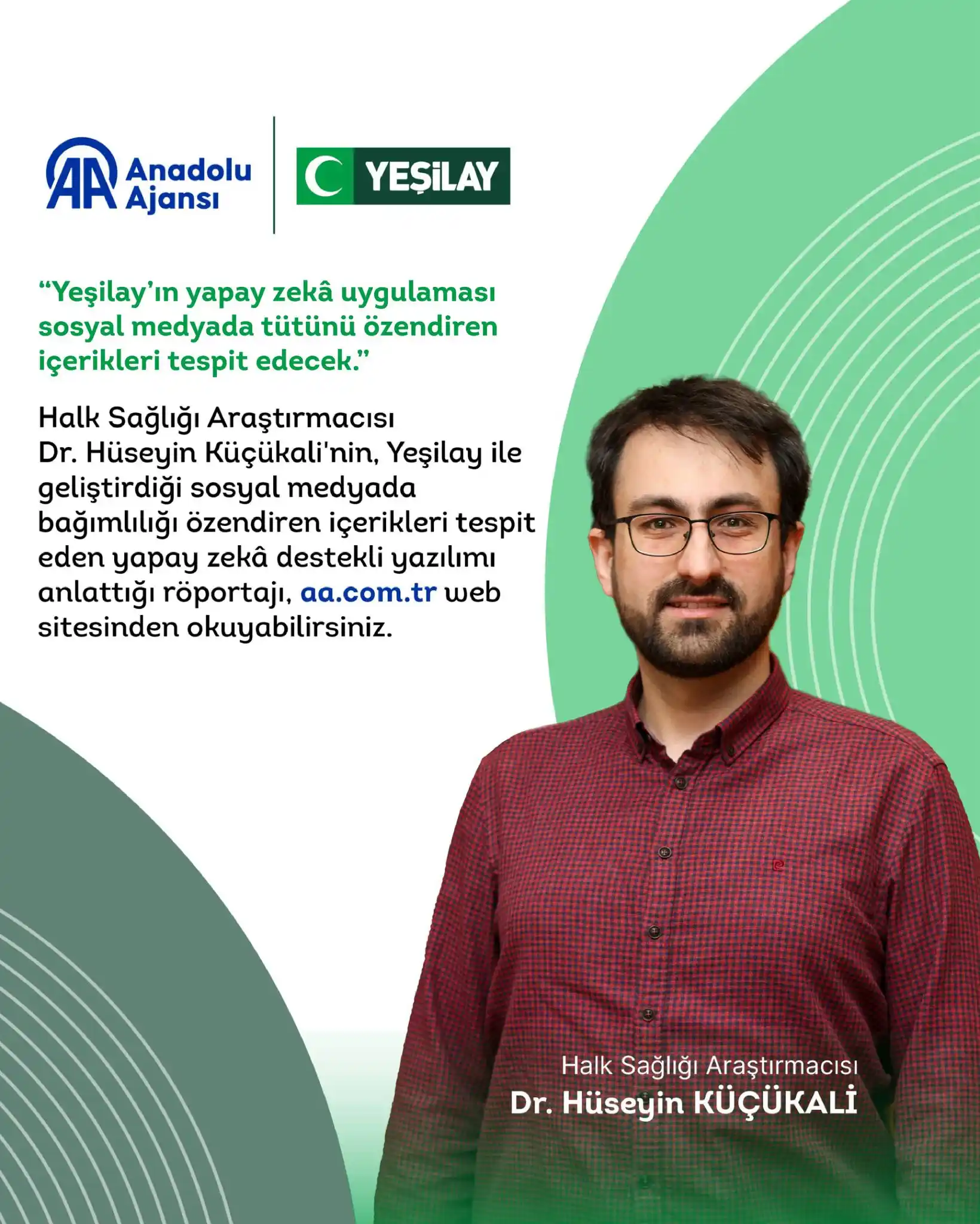 Image from Türkiye Yeşilay Cemiyeti: Yeşilay’ın katkılarıyla geliştirilen yazılım, sosyal medyada bağımlılı...