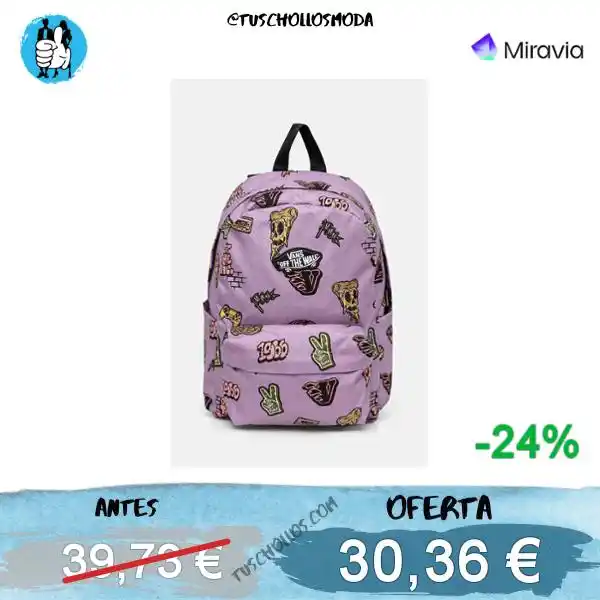 Image from tuschollosmoda!!!👟 Ofertas Y Chollos en Ropa, Moda, Zapas y Belleza: *🏷⚡️MOCHILA VANS OLD SKOOL EN REBAJA!!* #, 🔊 () Mochila VANS OLD S...