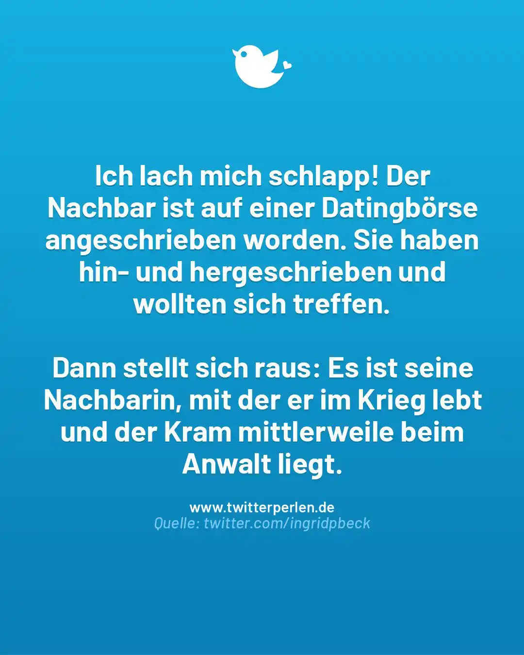 Image from Twitterperlen: Es geht doch nichts über einen guten Plottwist! 😂...