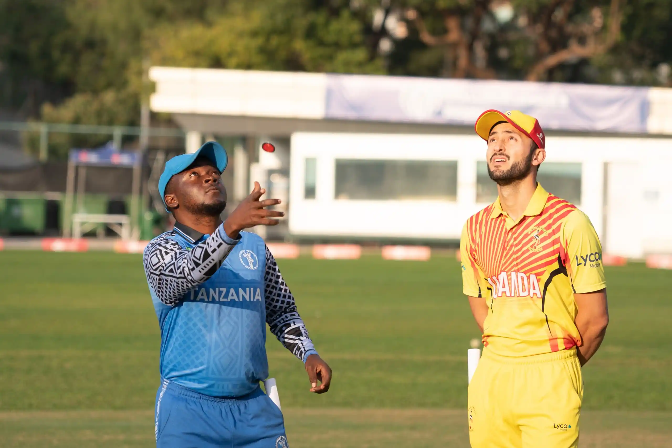 Image from Uganda Cricket Association: ICC Challenge League B Game Five - Toss News Tanzania 🇹🇿 vs. Uganda...