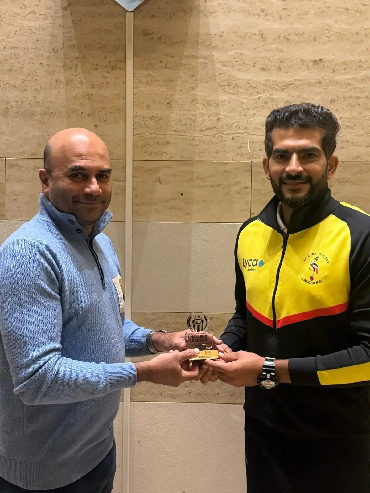 Image from Uganda Cricket Association: *ICC Challenge League B – Hong Kong Leg* 🏏🔥 🌟 *Player of the Tou...