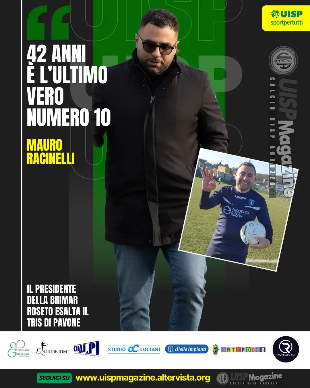 Image from UISP MAGAZINE NEWS: ⚽ CALCIO UISP ABRUZZO *🔴 17G Senior Teramo* >La Brimar Roseto trova ...