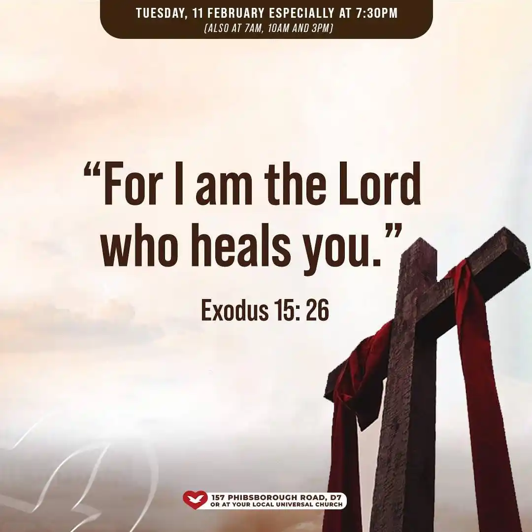 Image from Universal Church Ireland 🇮🇪: 🔵Have you ever considered using faith for your healing? In our Tuesda...