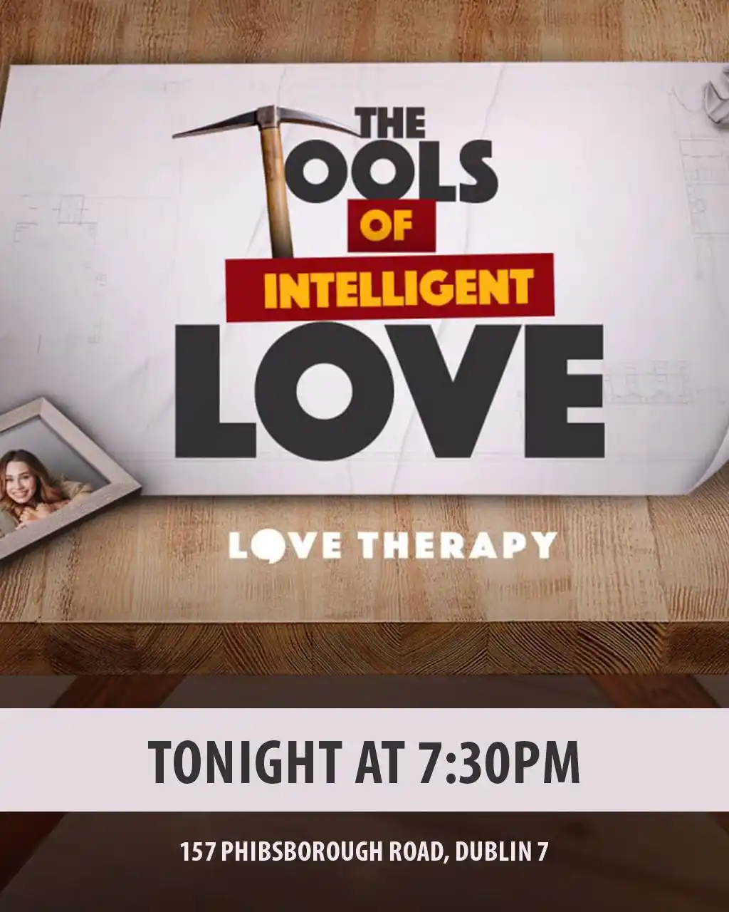 Image from Universal Church Ireland 🇮🇪: 🔺🔺🔺🔺🔺 Join us tonight for the 4th Tool of Intelligent love at the...