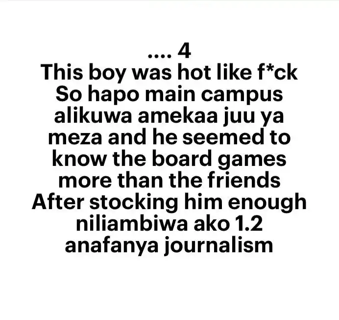 UON GOSSIP CLUB  post