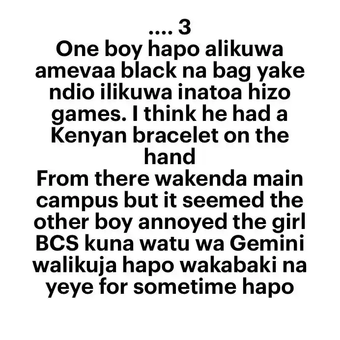 UON GOSSIP CLUB  post