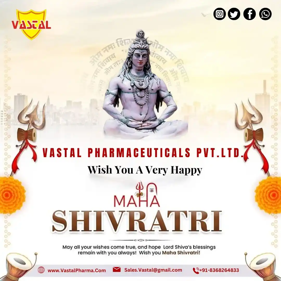 Image from Vastal Pharmaceuticals Pvt Ltd: 🌸 Vastal Pharmaceuticals Pvt. Ltd. wishes you all a very Happy and Bl...