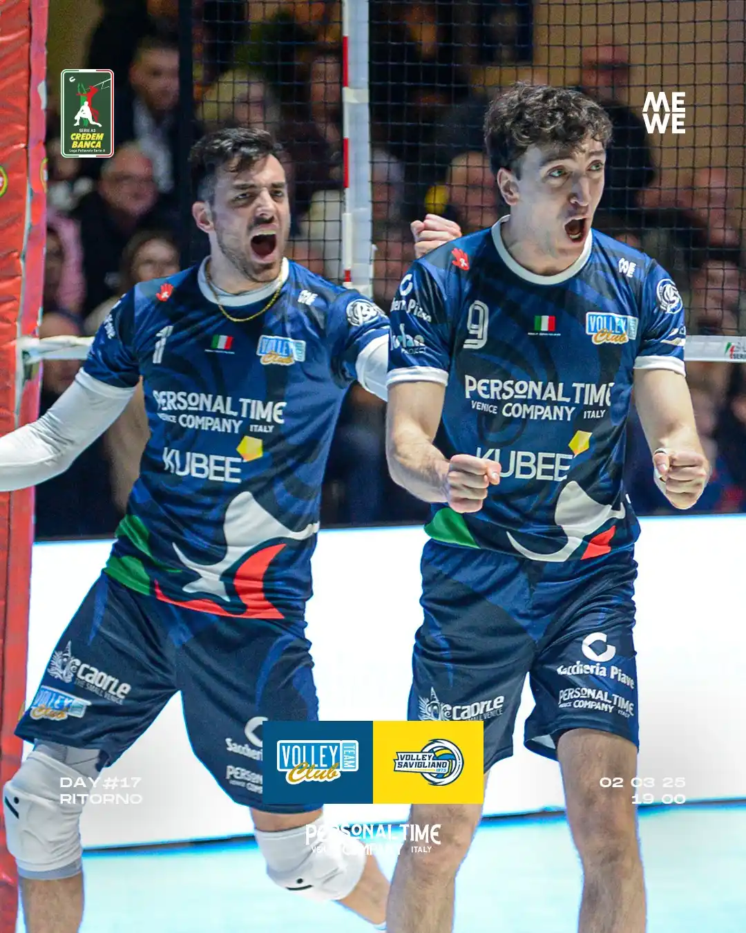 Image from Volley Team San Donà: 🏐 ULTIMA DI REGULAR SEASON IN CASA. ➡ <a class="text-blue-500 hover:u...