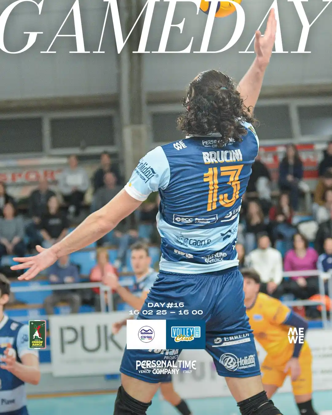 Image from Volley Team San Donà: 🏐 GAME DAY. ➡️ Campionato di Serie <a class="text-blue-500 hover:unde...