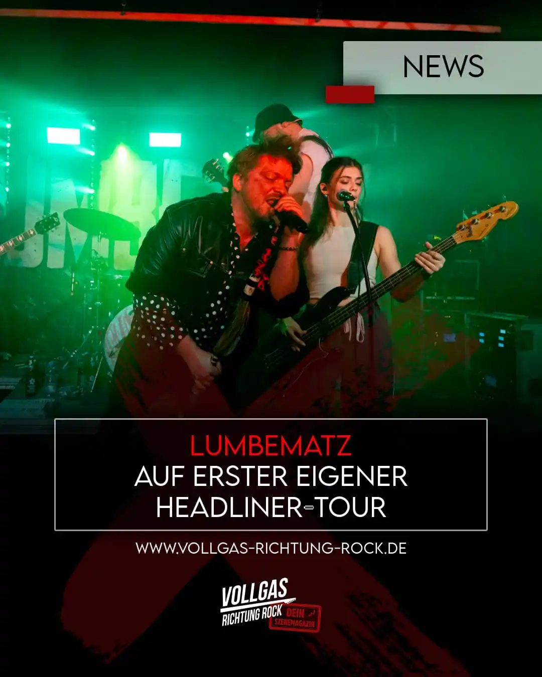 Image from Vollgas Richtung Rock - Musikmagazin: Das langwierige Warten hat nun bald ein Ende, denn Lumbematz starten a...