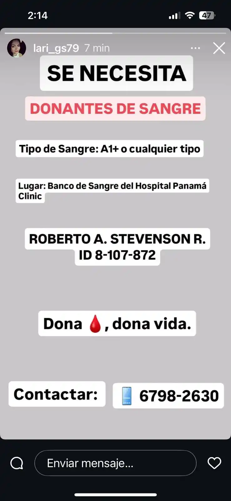 VOST ALERTAS post