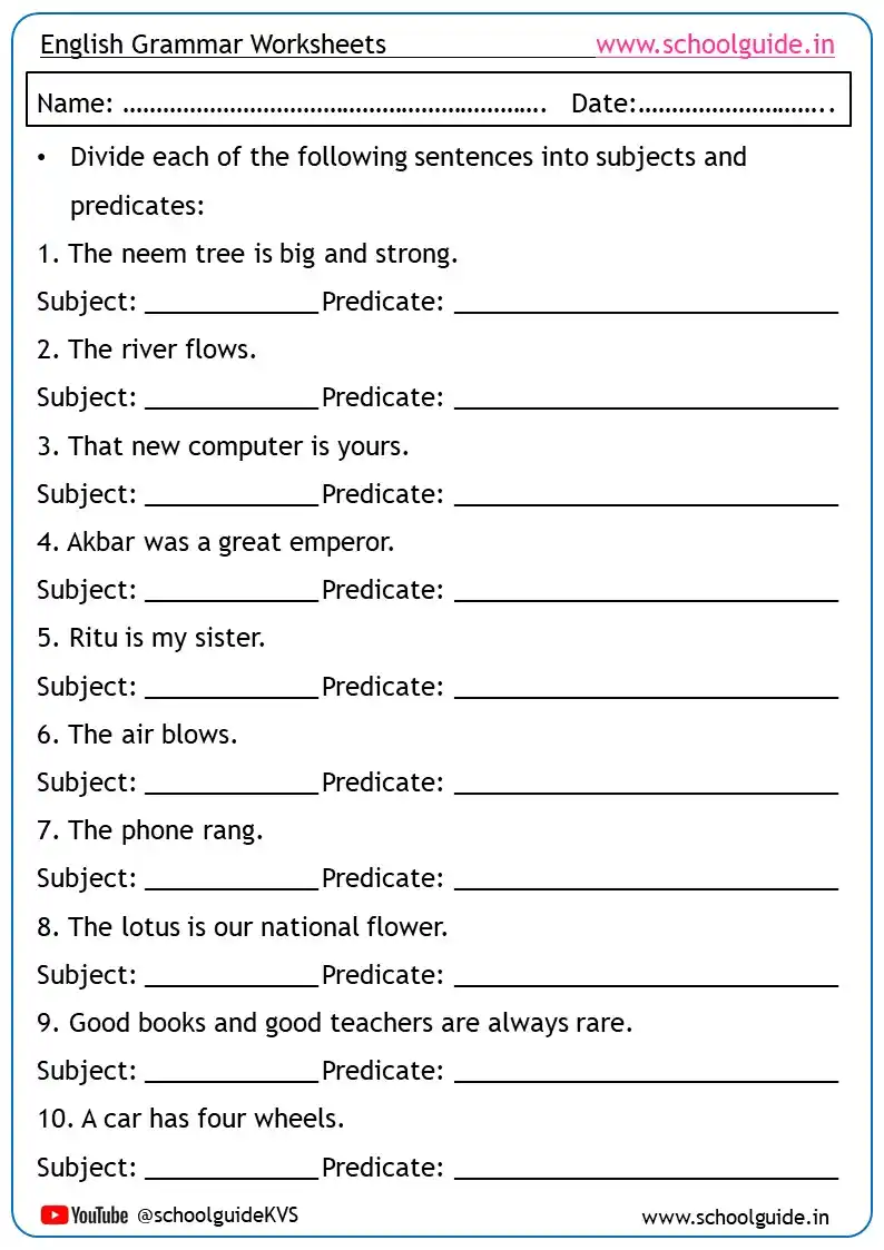 Worksheets For Kids post