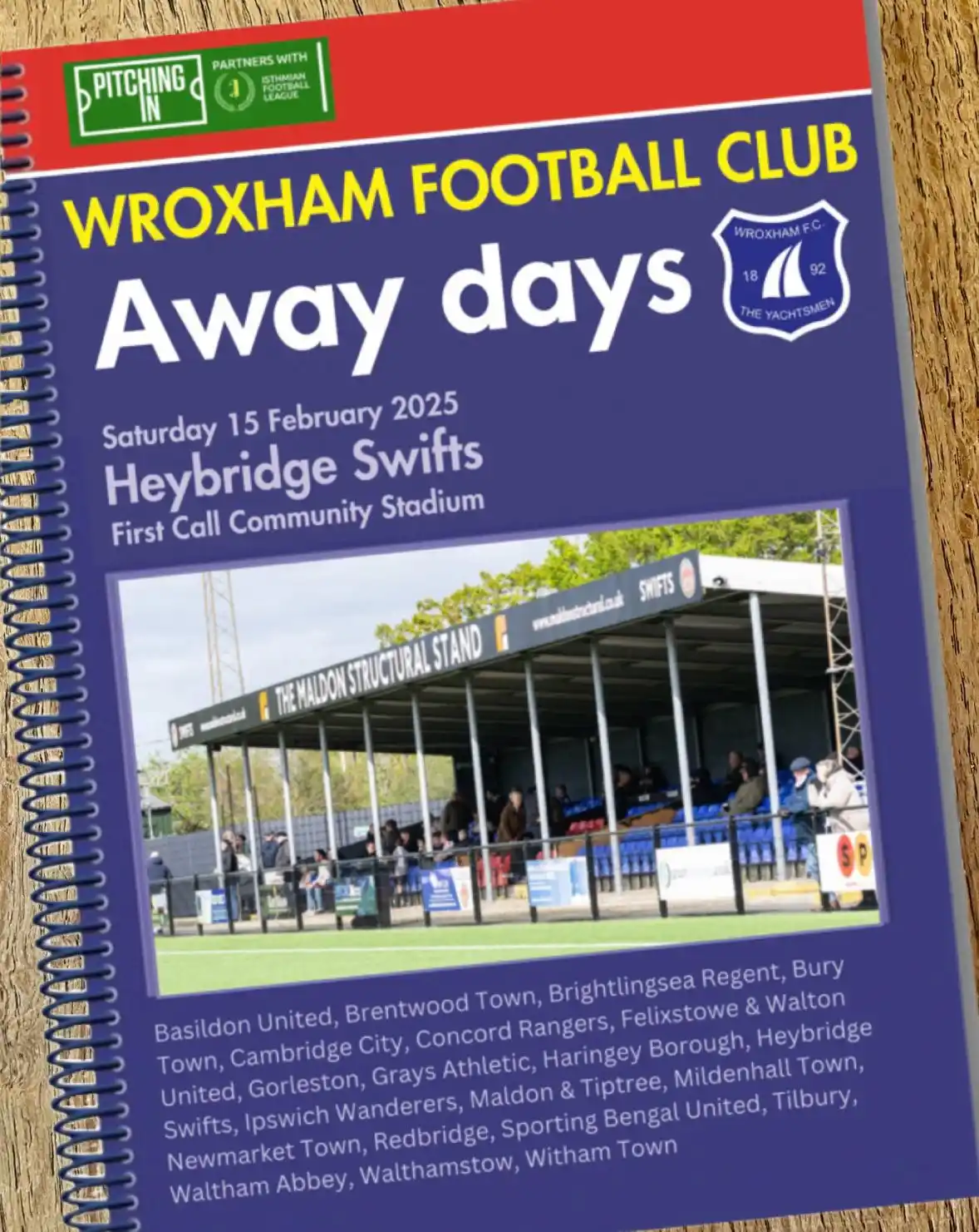 Wroxham Football Club post