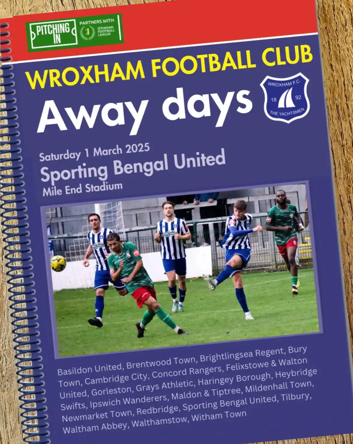 Wroxham Football Club post