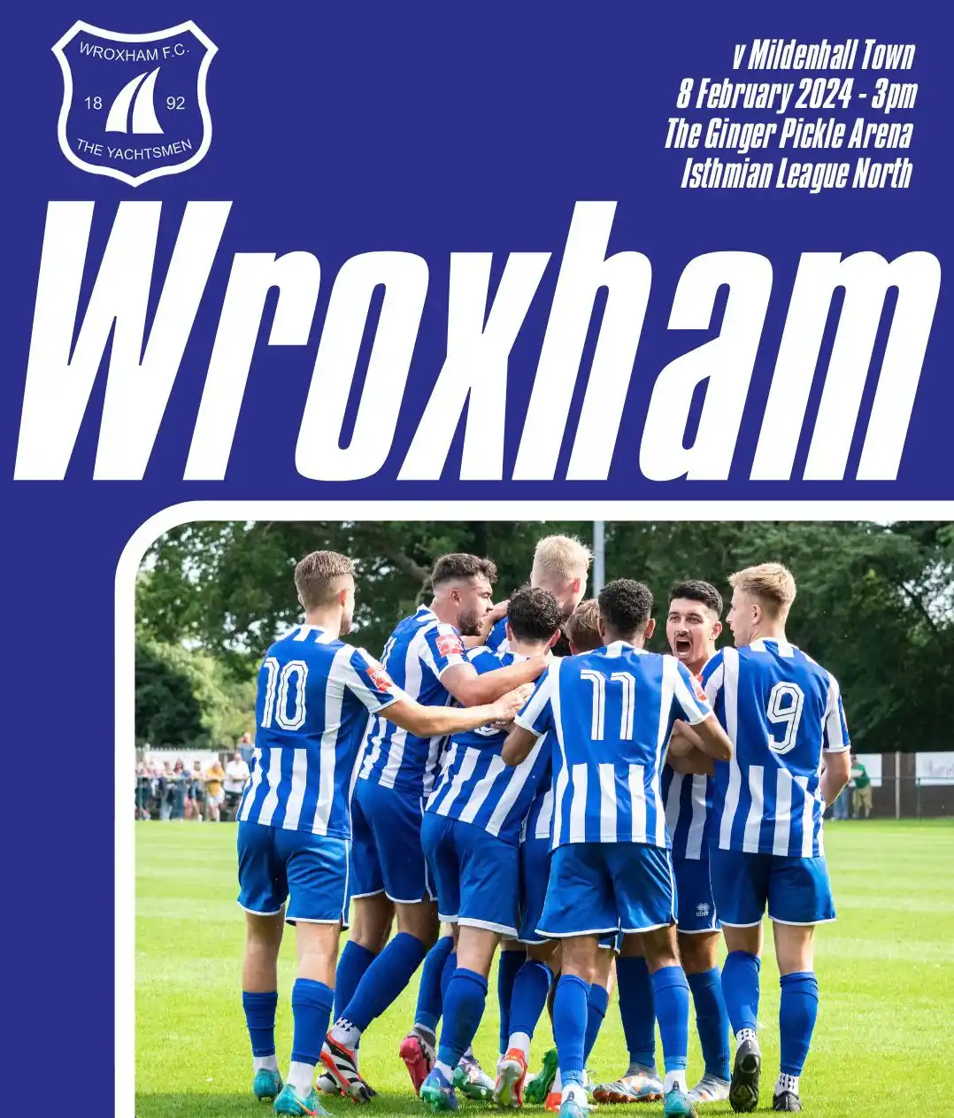 Wroxham Football Club post