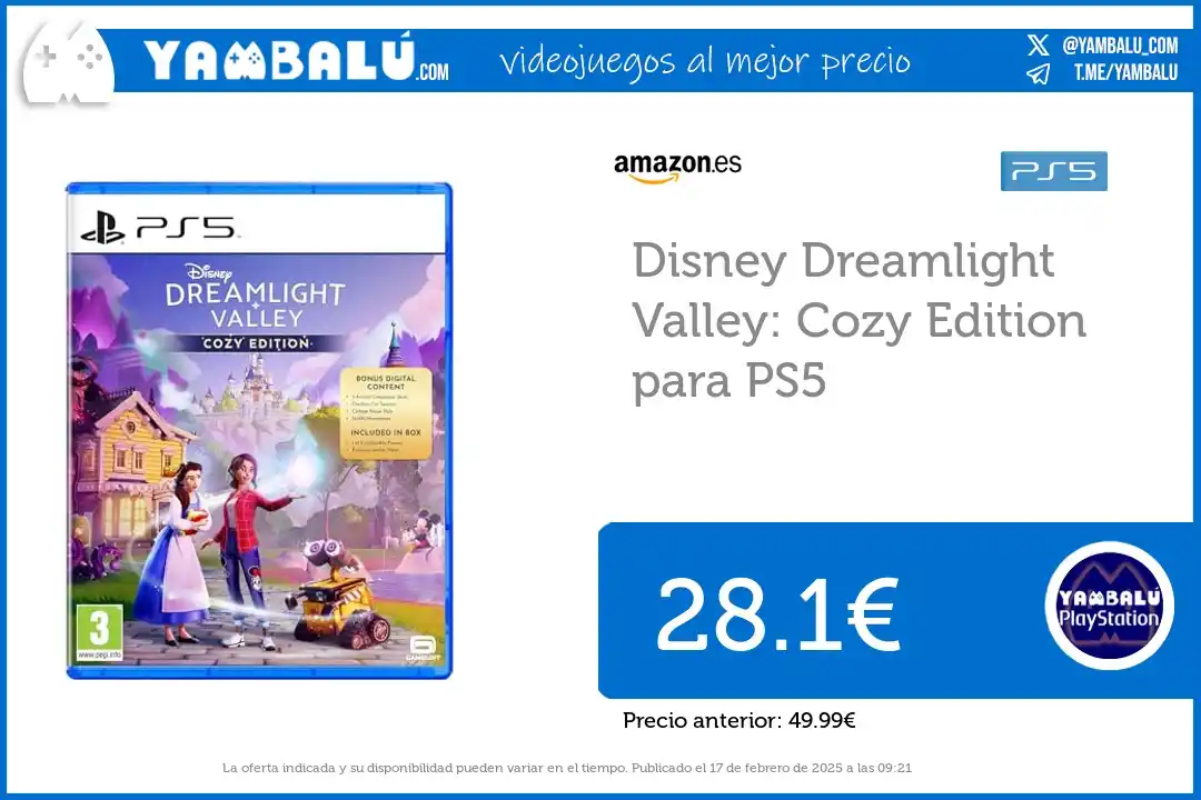 Yambalú - Las mejores ofertas de videojuegos en Amazon, MediaMarkt, FNAC, Miravia... post