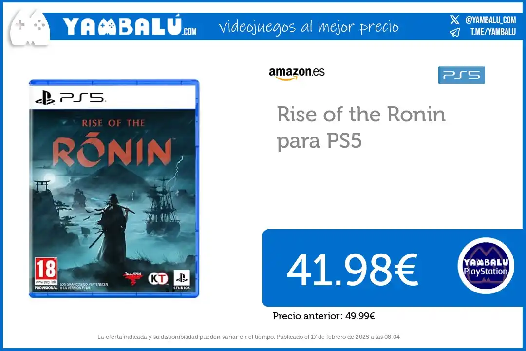 Yambalú - Las mejores ofertas de videojuegos en Amazon, MediaMarkt, FNAC, Miravia... post