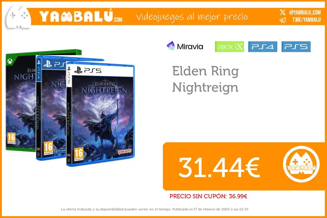 Yambalú - Las mejores ofertas de videojuegos en Amazon, MediaMarkt, FNAC, Miravia... post