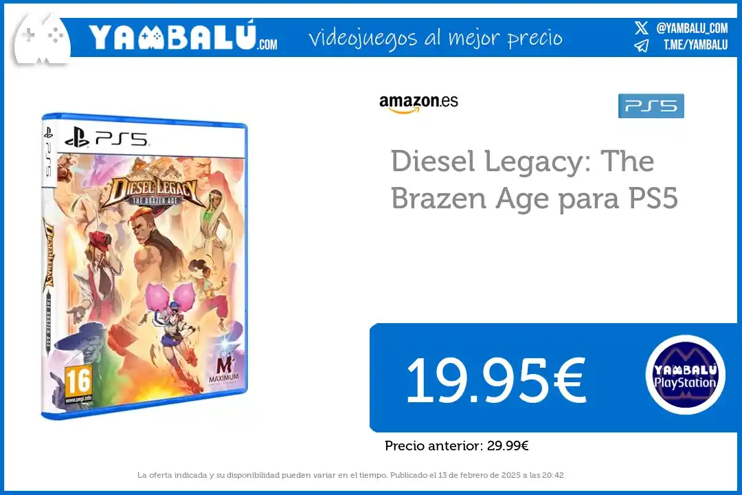 Yambalú - Las mejores ofertas de videojuegos en Amazon, MediaMarkt, FNAC, Miravia... post