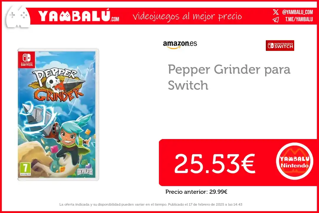 Yambalú - Las mejores ofertas de videojuegos en Amazon, MediaMarkt, FNAC, Miravia... post