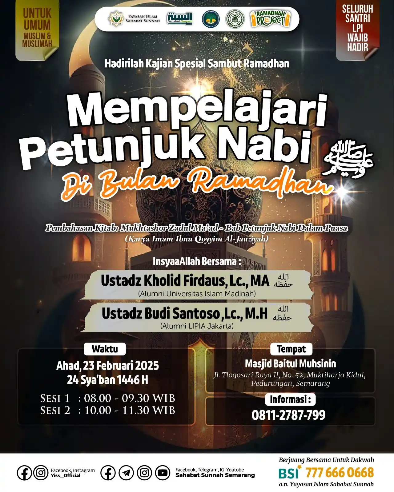Yayasan Kajian Sunnah Semarang post