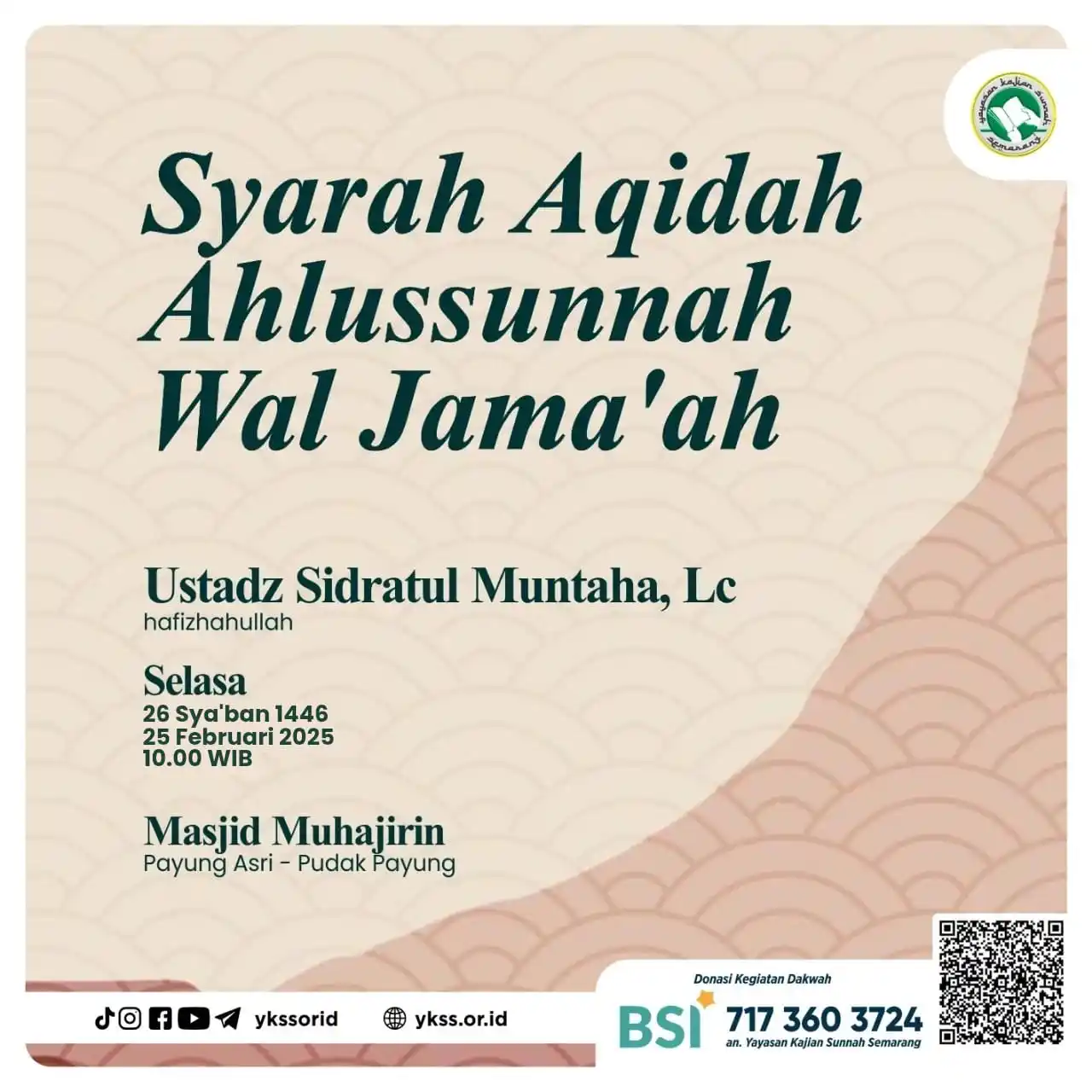Yayasan Kajian Sunnah Semarang post
