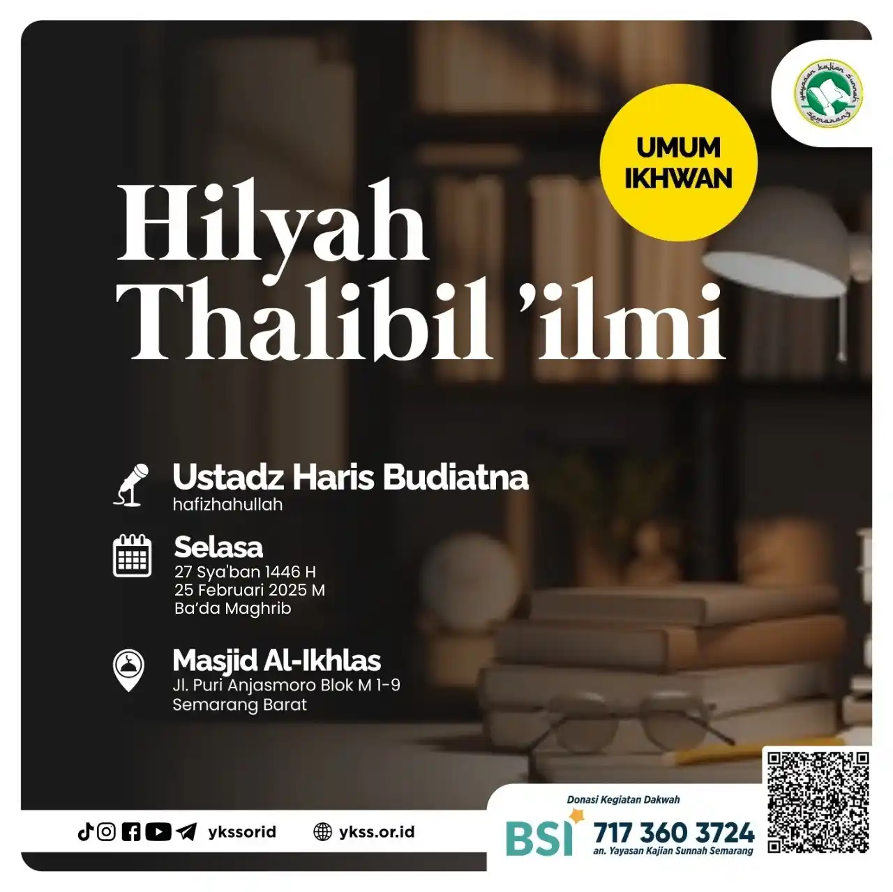 Yayasan Kajian Sunnah Semarang post