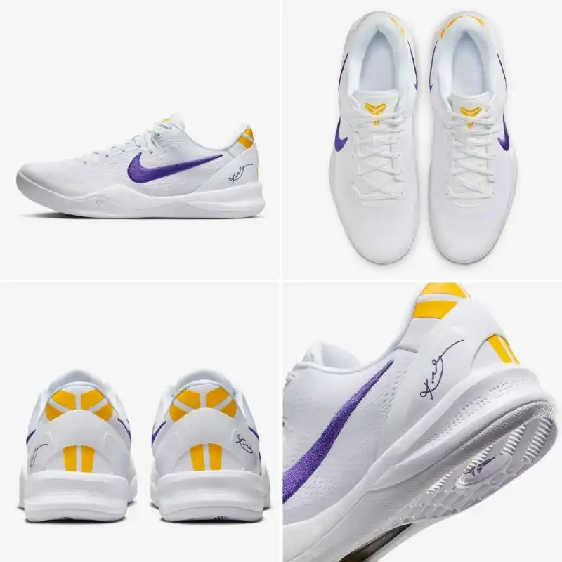 Image from 21onze - Cupons e Promoções De Tênis De Basquete: Kobe 8 Protro "Lakers Home" Por R$ 1499,99 Tamanhos: 38 ao 42 Agor n...