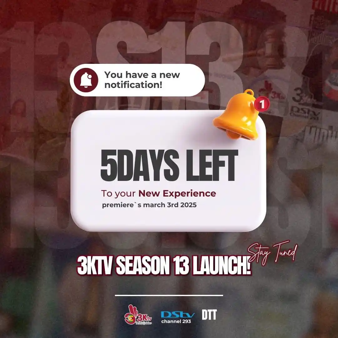 3Ktv Zimbabwe (Dstv Channel 293) post