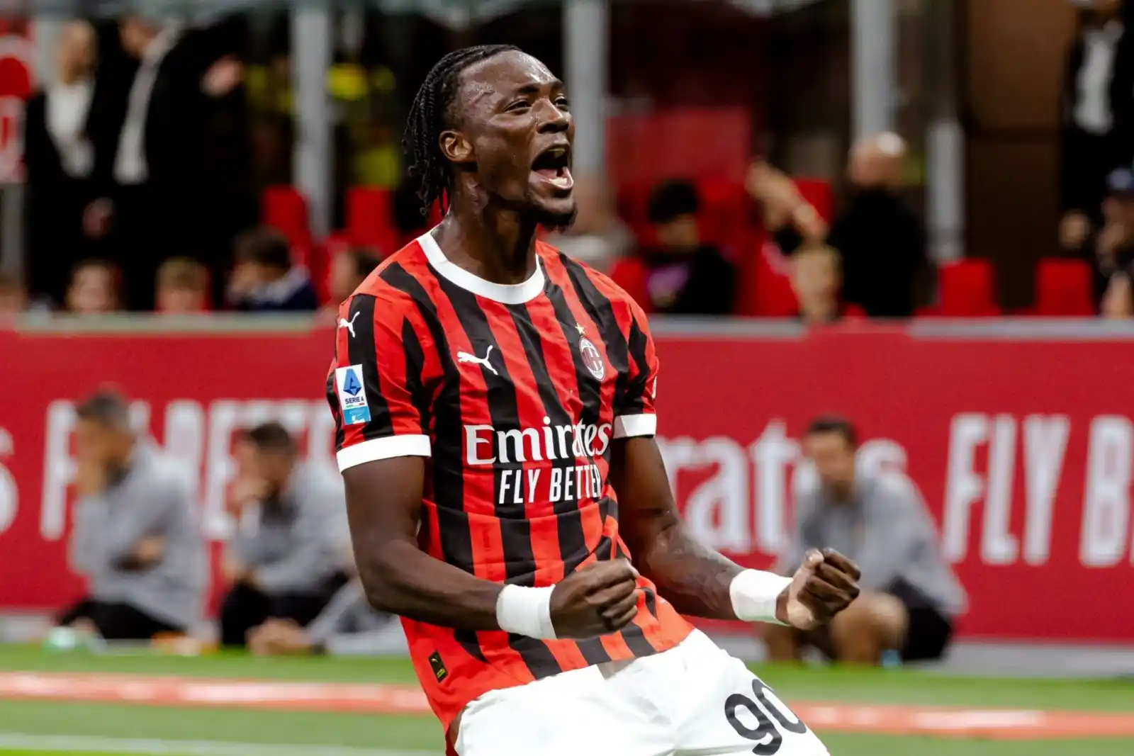 Image from 777score: Abraham Set for Possible Return to the Premier League  AC Milan forwar...