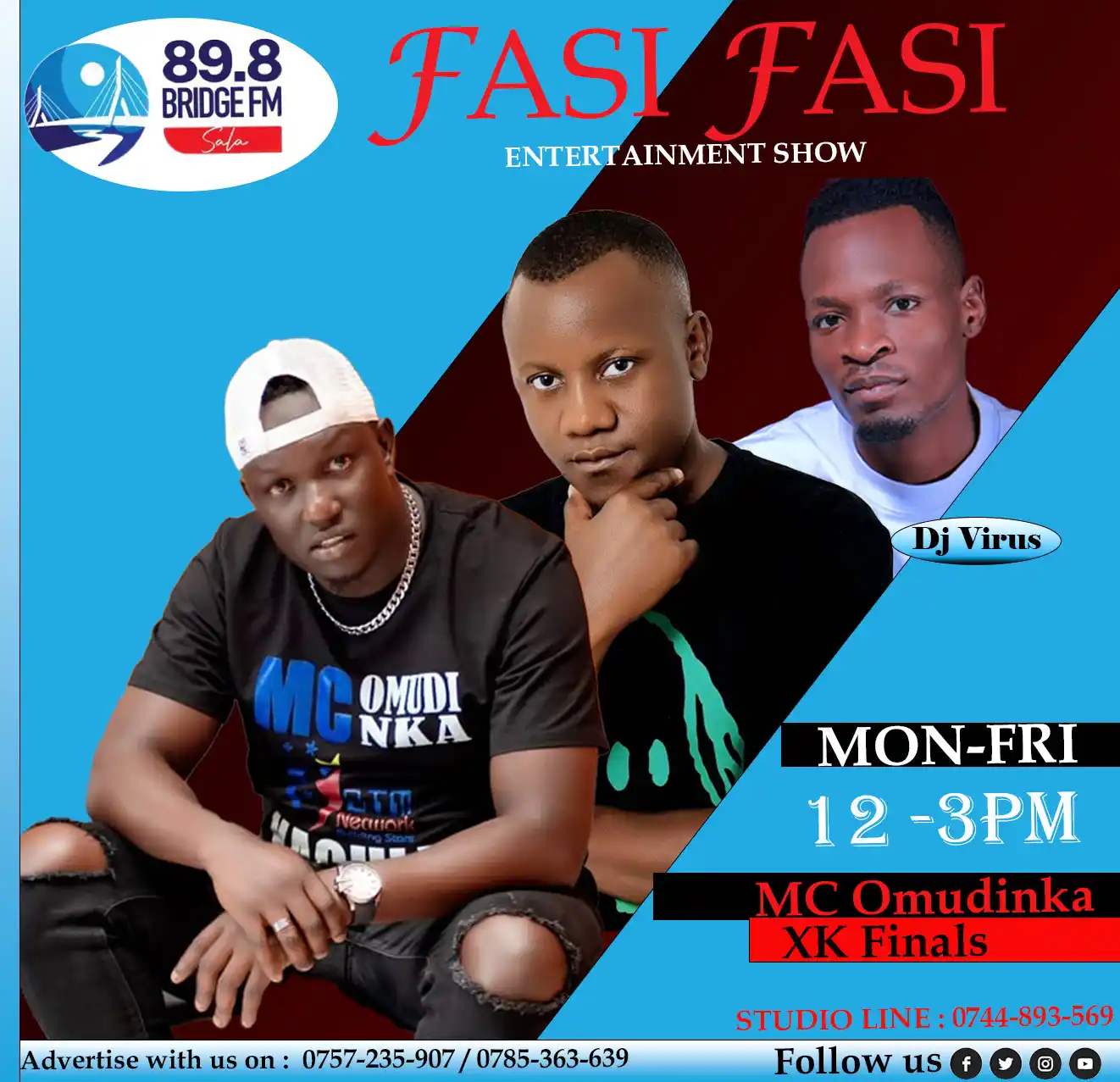 89.8 Bridge FM  post