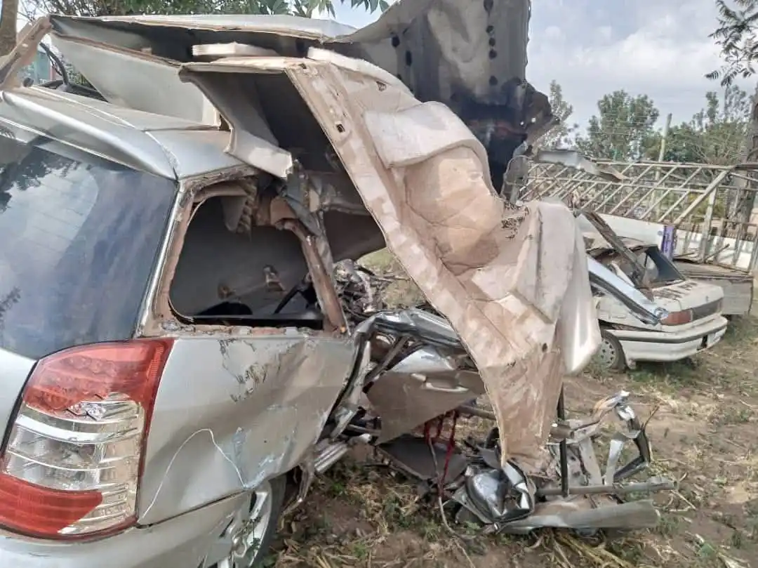 Image from 89.8 Bridge FM : Careless Overtaking and Speeding were the leading causes of road crash...