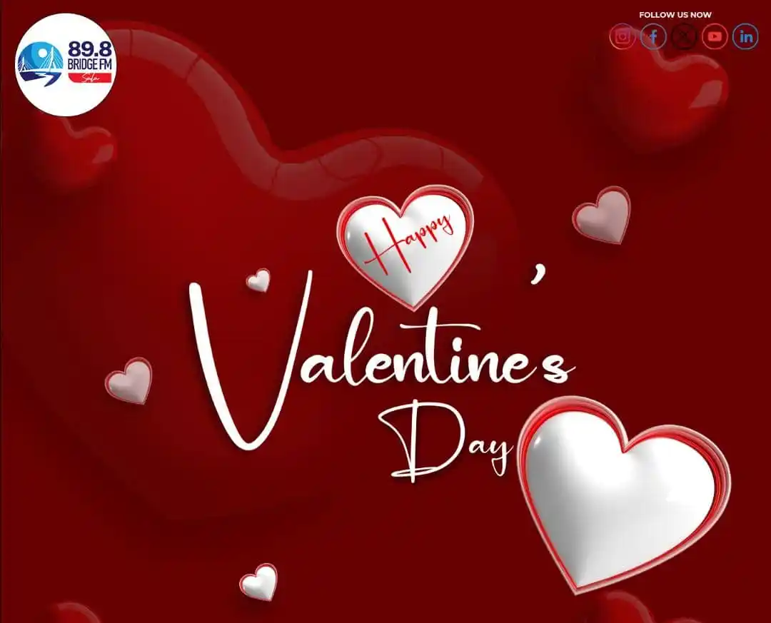 Image from 89.8 Bridge FM : Spread the love on this Valentine's Day! From all the staff at Bridge ...