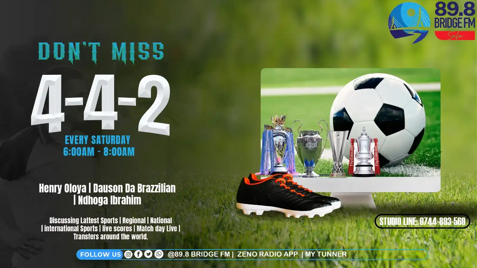 Image from 89.8 Bridge FM : Get ready to kick off your weekend with the latest sports news! Don't...