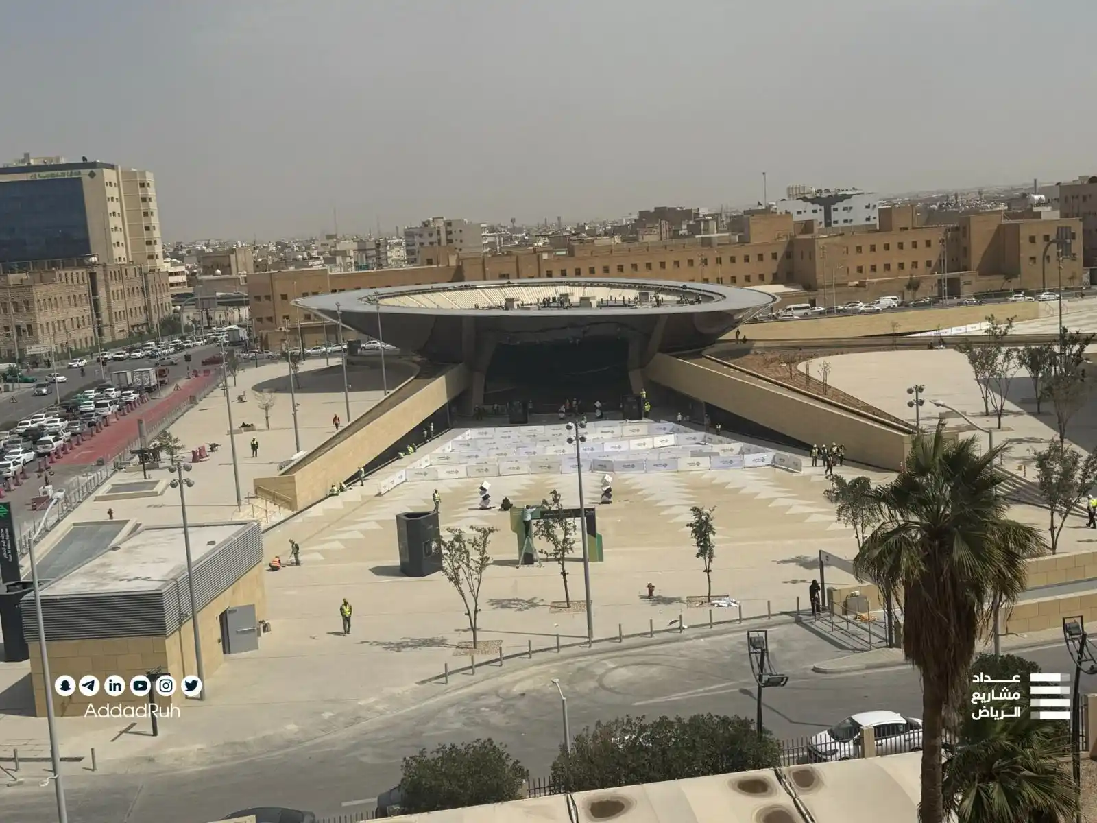 Image from عداد مشايع الرياض: الاستعدادات على قدم وساق لافتتاح محطة <a class="text-blue-500 hover:...