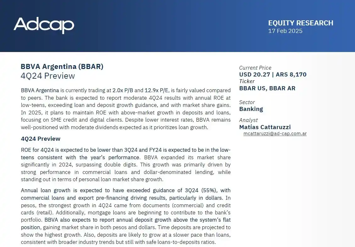 Adcap House View - Finanzas y Mercados post