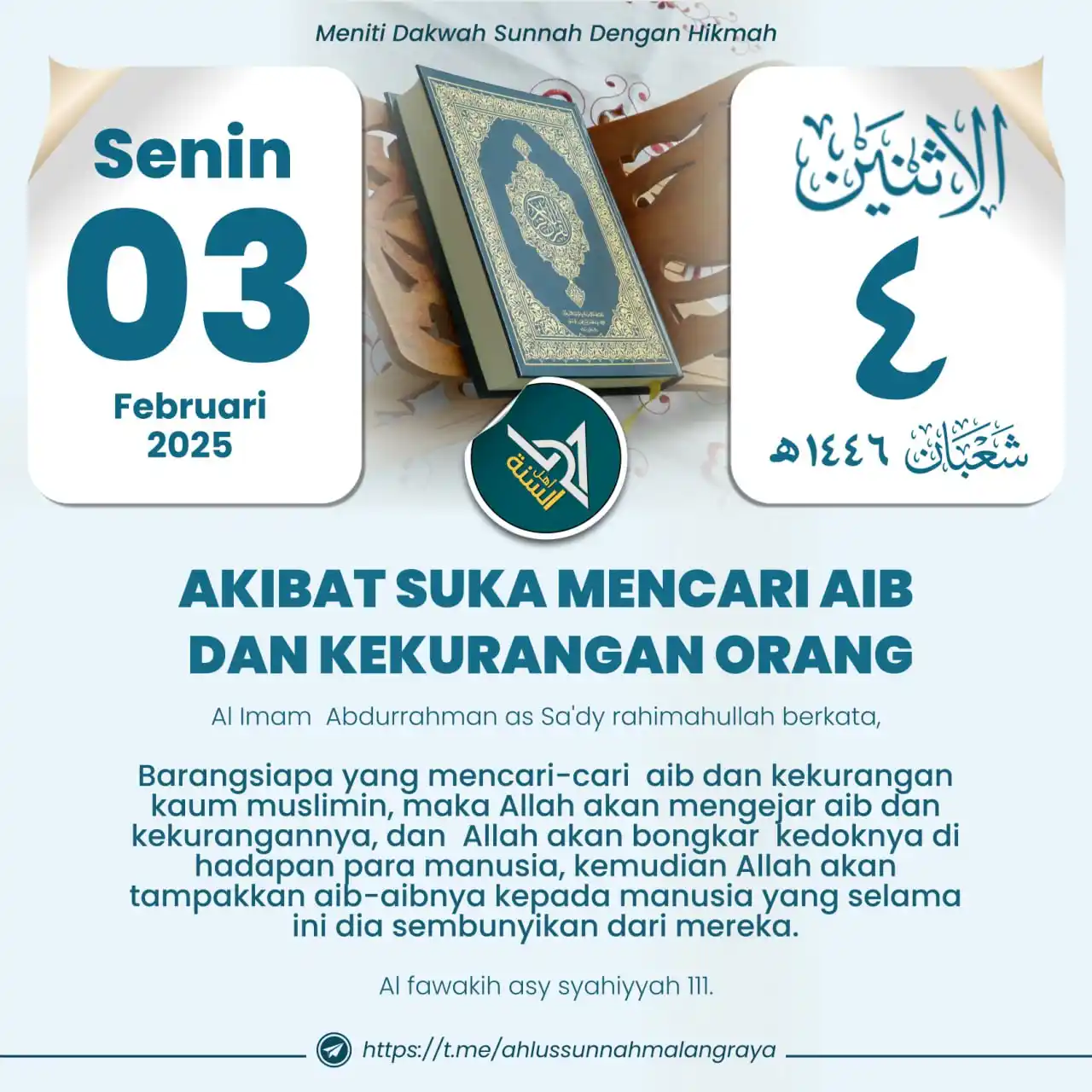 Ahlussunnah Malang Raya post