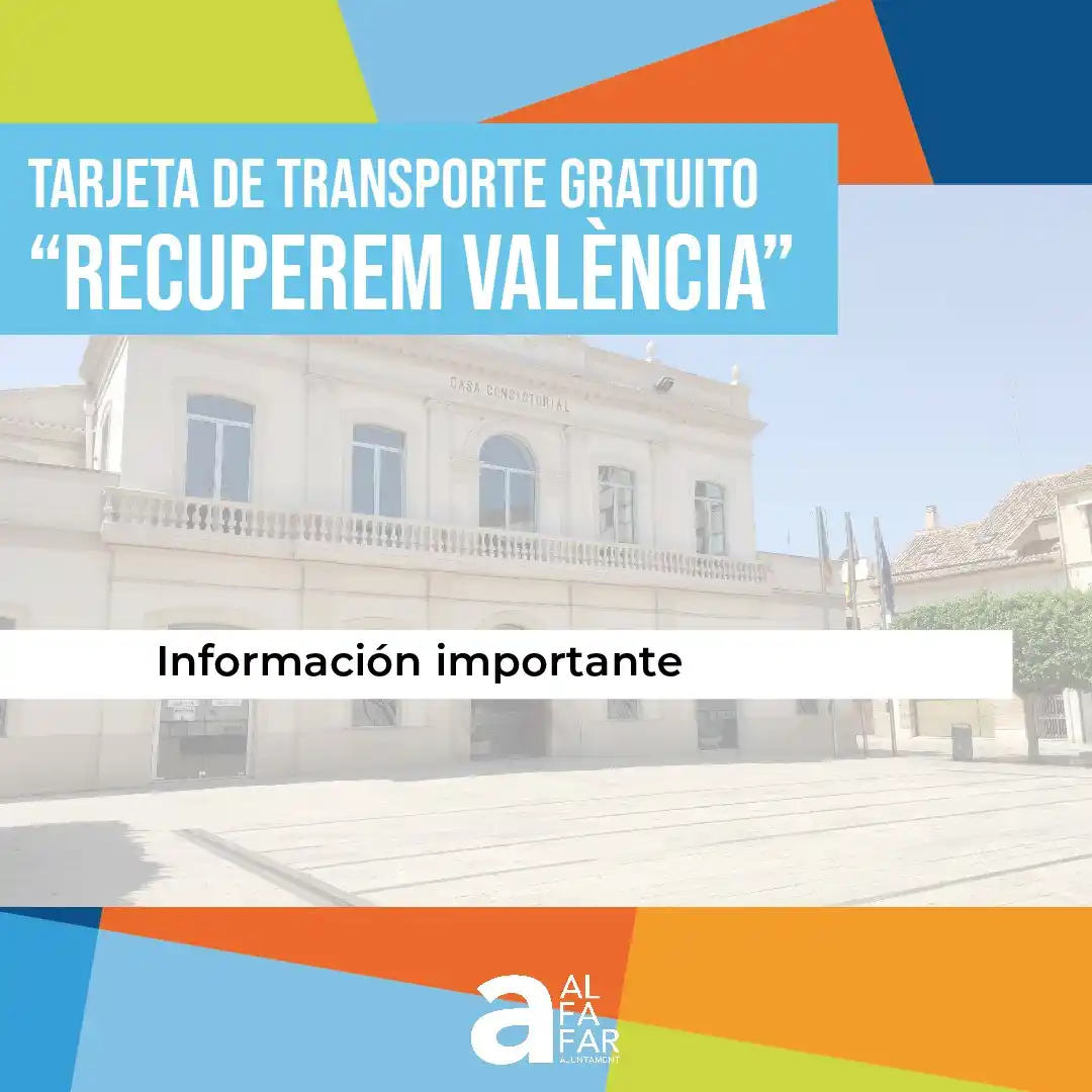 Ajuntament d'Alfafar post